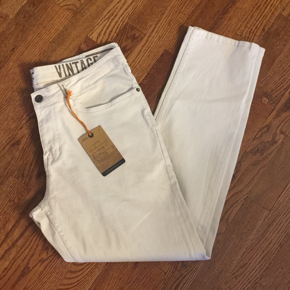 Weatherproof slim fit jeans